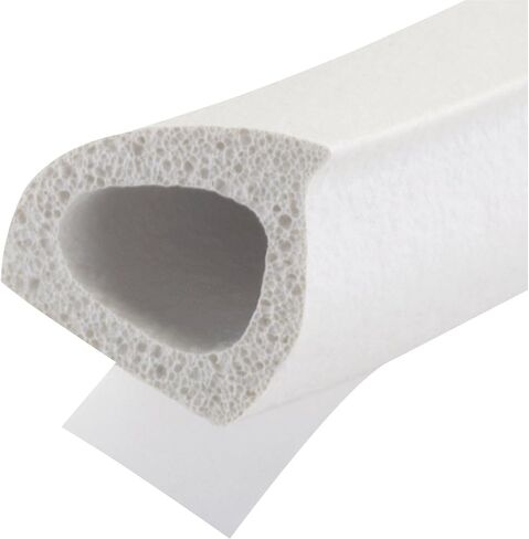 M-D Building Products 43846 All-Climate Thermalblend Weatherseal - شكل مموج، 17 قدم، أبيض in Kuwait