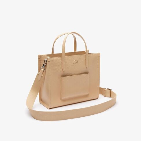 Lacoste Chantaco Small Leather Tote Bag in Saudi Arabia