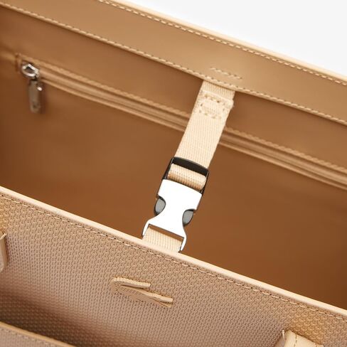 Lacoste Chantaco Small Leather Tote Bag in Saudi Arabia