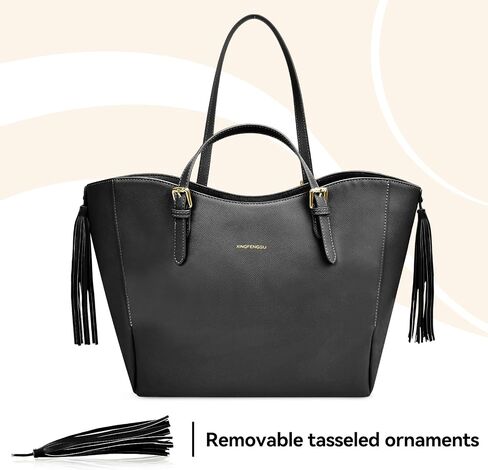 Large Leather Tote Bag Purse For Women, Handbags For Women Work, Hobo Bags 2024. in Saudi Arabia
