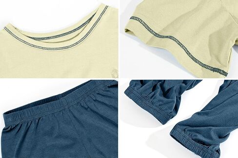 Umeyda Kids Boys Soft Modal Pajama Set Sleepwear Pj Set, 5-16 Years in Kuwait