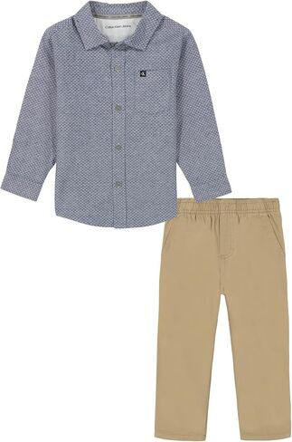 Calvin Klein boys 2pc Woven Pant Set in Saudi Arabia