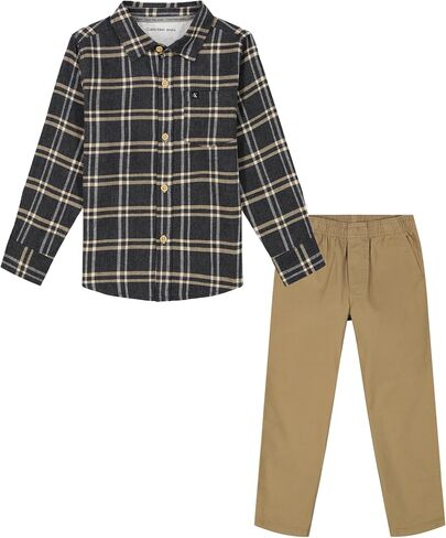 Calvin Klein boys 2pc Woven Pant Set in Saudi Arabia