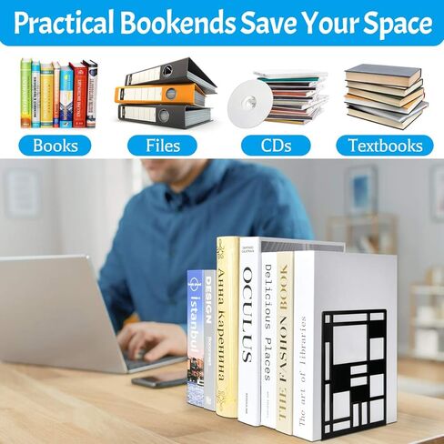 نهايات الكتب، نهايات الكتب للكتب الثقيلة، حامل الكتب، دعامات نهاية الكتب المعدنية in Kuwait