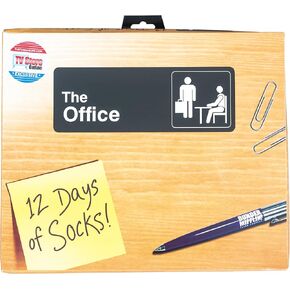 Ripple Junction The Office 12 Days Of Socks Advent Calendar Gift Set (12 Socks Included)