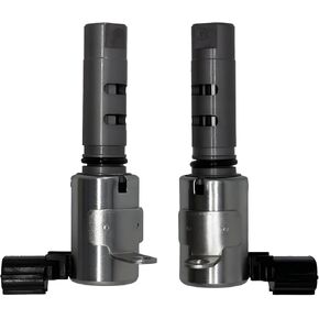 VVT Solenoid Intake and Exhaust Engine Variable Valve Timing Solenoid Replacement for Lexus ES RX Toyota Avalon Camry Highlander Sienna Solara More 15330-20011 15340-20010 2 Pack