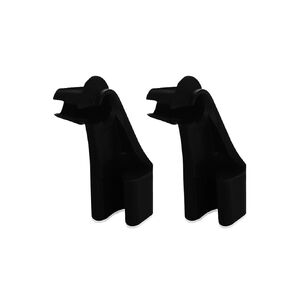 2 Pcs Convertible Top Actuator Clips Holder Compatible with 2006-2010 Pontiac Solstice, 2007-2010 Saturn Sky (Black)