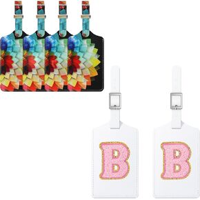 6 Pack Luggage Tags for Suitcases Travel Bag & Baggage ID Label Tags Travel Essentials by Sodsay