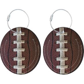 Round Luggage Tag for Suitcases,Black White Polka Dots 2 Pack Leather Travel Luggage Tags with ID Label Privacy Flap and Steel Loop for Women and Men Suitcases Travel Bags Luggage Bags