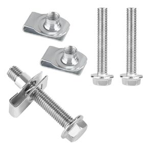 3 Set Fuel Tank Strap Hardware Kit, Stainless Steel Fuel Tank Strap Bolts with Nuts Compatible with Chevrolet Silverado Tahoe Suburban Avalanche Sierra Yukon, GM 11516770 11519894 15743078