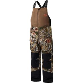 BASSDASH Splice II Men’s Insulated Waterproof Camo Hunting Bibs Ripstop Fishing Pants