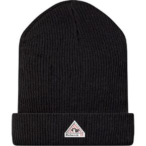 Bulwark FR mens Fr Knit Cap, Black, Medium US