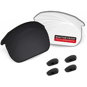 PRO+ Polycarbonate Replacement Lenses & Nose Pads for BOSE Tempo BMD0011 Sunglasses