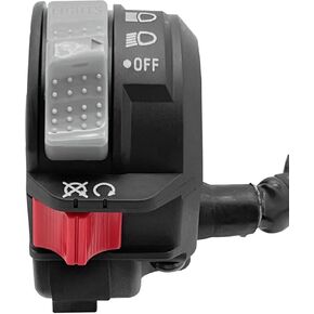Control Switch Stop Kill Off Headlight Light for Yamaha Banshee 350 YFZ350 1987-1994,OEM 2GU-83975-09-00 2GU-83975-01-00