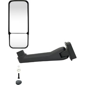 SPLENDID Replacement Side Mirror Set, For Chevy Kodiak 03-09 Chevy Kodiak, 03-09 GMC Topkick C4500 C5500 C6500, Passenger Side (OEM: 25886101)