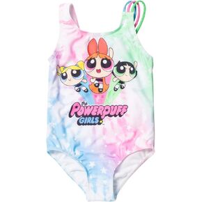 Powerpuff Girls Blossom Bubbles Buttercup One Piece Bathing Suit Toddler to Big Kid