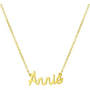 Women Jewelry Name Necklace Big Initial Gold Plated Best Friend Girls Women Gift for Her Glenda in Kuwait