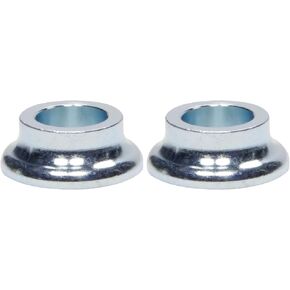 Ti22 PERFORMANCETapered Spacer, 1/2 in ID, 3/8 in Thick, Steel, Zinc Oxide, Universal- Pair