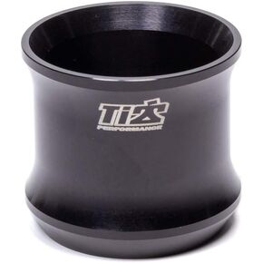 Axle Spacer, 2 in Wide Tapered, 1-3/4 in ID, Aluminum, Black Anodize, 1-7/8 in Micro/Mini Axles- Each