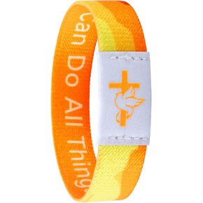 Nfc Christian Bracelet Bible Verse Bracelets Daily Bible Verse Bracelet For Men Inspirational Wearable Bible Bracelet Religious Halloween, Christmas Jewelry Gifts For Men Women Teens in Kuwait