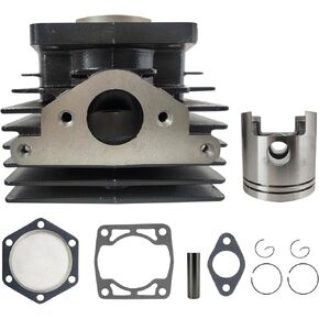 14532-G1 Top End Rebuild Kit Cylinder Piston Gaskets Kit for 1976-1988EZGO 2 Cycle Gas Golf Cart