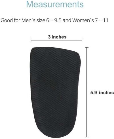 1/4"(6mm) Unequal Leg Length Lifts Balancer for Men and Women (2 Large Rights) in Kuwait