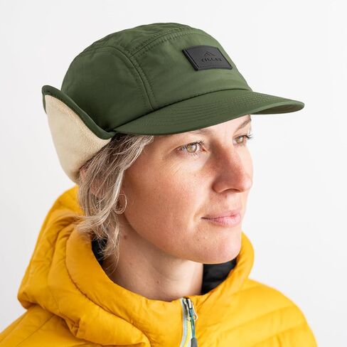 Tahoma Hat, Lightweight Insulated Winter Cap with Earflaps and Adjustable Spring Cord in Kuwait