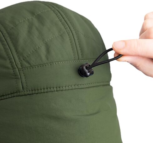 Tahoma Hat, Lightweight Insulated Winter Cap with Earflaps and Adjustable Spring Cord in Kuwait