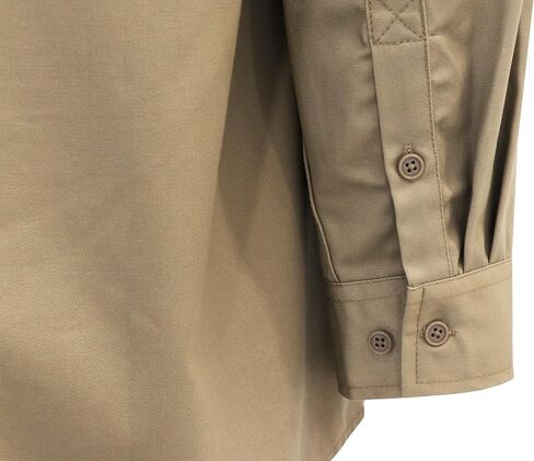 KONRECO FR Shirts for Men Fire Resistant Button Down Work Shirt 100% Cotton 6.5oz Lightweight Welding Shirts in Kuwait