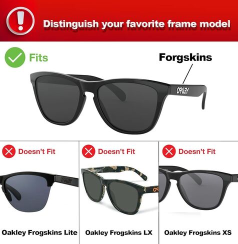 Polarized Lenses Replacement for Oakley Frogskins Sunglasses OO9013 in Saudi Arabia