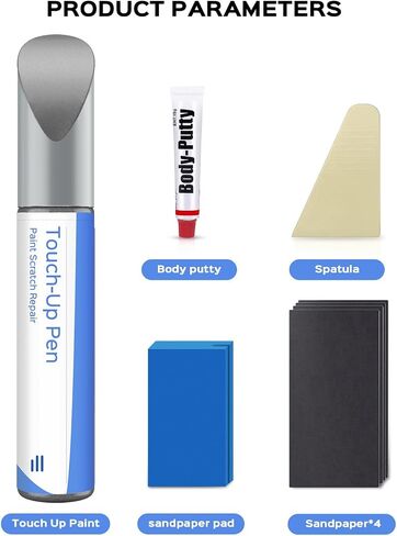 Glacier White/White(QAK) Touch Up Paint Repair Kit Compatible with Nissan - DIY Kit Exactly Matches Chips and Nicks in Kuwait