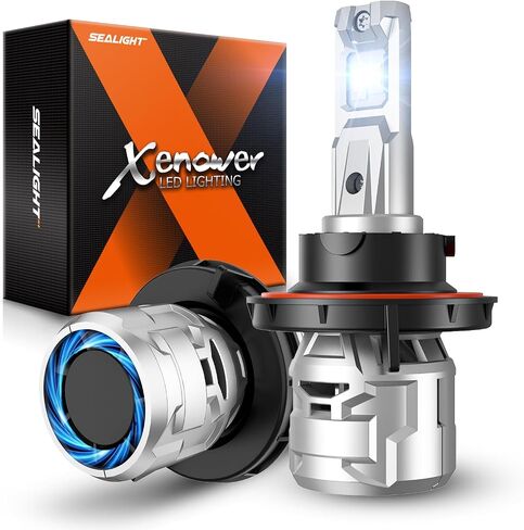 مصابيح الضباب SEALIGHT 2024 H13، مصابيح ضباب H13 فائقة السطوع، التوصيل والتشغيل بعمر 60000 ساعة، غير قطبية، حزمة من 2 in Saudi Arabia