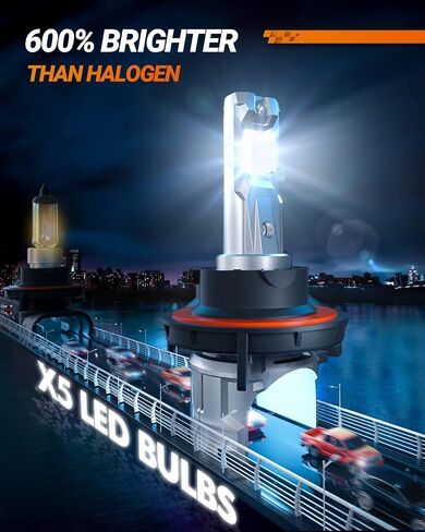 مصابيح الضباب SEALIGHT 2024 H13، مصابيح ضباب H13 فائقة السطوع، التوصيل والتشغيل بعمر 60000 ساعة، غير قطبية، حزمة من 2 in Saudi Arabia