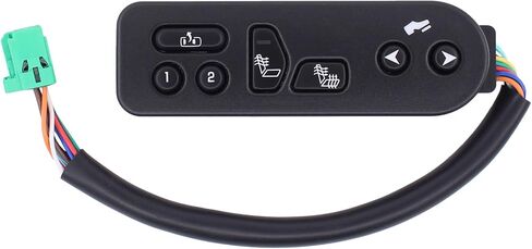 MOTOKU Left Seat Heater Control Switch for Cadillac Escalade EXT ESV for Chevrolet Avalanche Suburban Tahoe for GMC Yukon 2003-2006 Driver Side in Saudi Arabia
