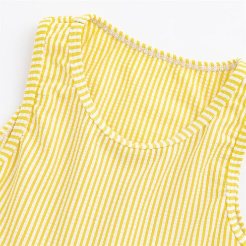 LIZENS Girls Two Piece Swimwear Striped Swimsuit for Kids Girls Swimsuit Tankini Set in Kuwait