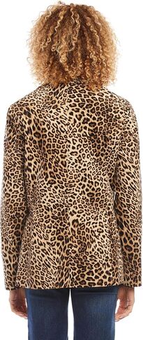 Karen Kane Women's Leopard Corduroy Jacket in Saudi Arabia