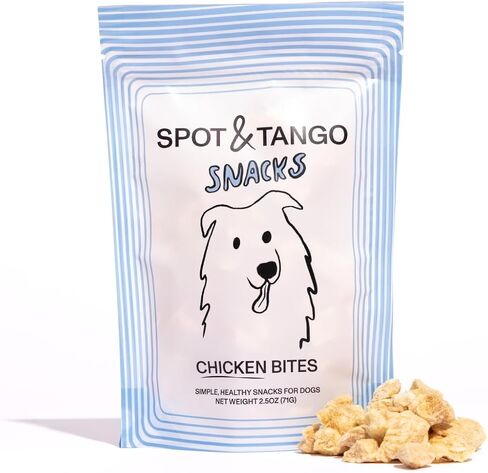 Spot & Tango Dog Training Treats - 100% Beef Liver, Freeze-Dried Dog Treat - Grain & Gluten-Free - for Small, Medium, and Large Dogs - for Puppies Through Seniors in Saudi Arabia