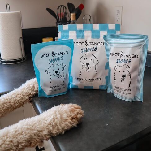 Spot & Tango Dog Training Treats - 100% Beef Liver, Freeze-Dried Dog Treat - Grain & Gluten-Free - for Small, Medium, and Large Dogs - for Puppies Through Seniors in Saudi Arabia