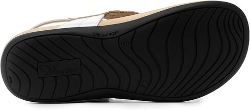 Athlefit Orthopedic Sandals for Women Summer Adjustable Orthotic Thong Sandals with Arch Support in Kuwait