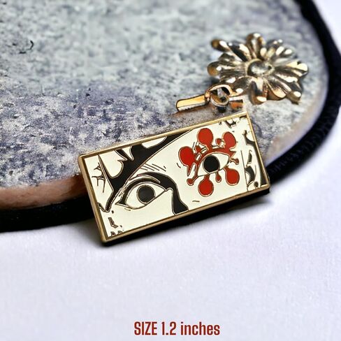 Tengen Pin Tengen uzui Pin Enamel Tengen enamel pin Tengen Tengen uzui cosplay tengen eye tengen uzui keychain tengen uzui figure anime pin glow in dark in Kuwait