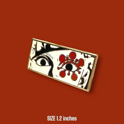 Tengen Pin Tengen uzui Pin Enamel Tengen enamel pin Tengen Tengen uzui cosplay tengen eye tengen uzui keychain tengen uzui figure anime pin glow in dark in Kuwait