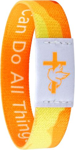 Nfc Christian Bracelet Bible Verse Bracelets Daily Bible Verse Bracelet For Men Inspirational Wearable Bible Bracelet Religious Halloween, Christmas Jewelry Gifts For Men Women Teens in Kuwait