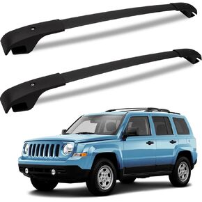 قضبان متقاطعة لحامل السقف متوافقة مع Jeep Renegade 2015-2024، قضبان سقف من الألومنيوم وقضبان متقاطعة على السطح رف الأمتعة وسلة التزلج وحامل الأمتعة