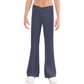 Beauhuty Girl's Flare Leggings Yoga Pants High Waisted Bootcut Dance Casual Pants Activewear Kids Bell Bottoms