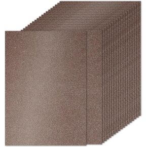 PATIKIL 60Sheets Light Green Glitter Cardstock Paper, A4(8.3x11.7 Inch) 250gsm Premium Sparkly Paper Craft Cardstock Paper for Scrapbook Card Making DIY Art Projects Wedding Party