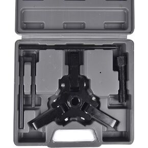 مجموعة أدوات سحب الموازن التوافقي من Aain®، مجموعة أدوات ميكانيكية احترافية للسيارات مجموعة أدوات تثبيت الموازن التوافقي لإزالة الموازن التوافقي والمخمدات، مجموعة أدوات إزالة مكونة من 5 قطع in Kuwait