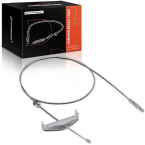 A-Premium Intermediate Side Parking Brake Cable Assembly Compatible with Ford Models: F-350 Super Duty 2000-2004, F-450 Super Duty 2000-2004, F-550 Super Duty 2000-2004 - Replace # F81Z2A793EA