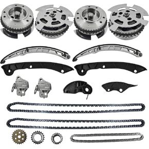 LR048776 Timing Chain Kit Compatible with Land-Rover Discovery 2014-2022,Rover LR4 2013-2020,Jaguar XKR-S/XKR/XFR-S/XFR/XK 2013-2015,LR035549, C2Z30680, C2Z30680