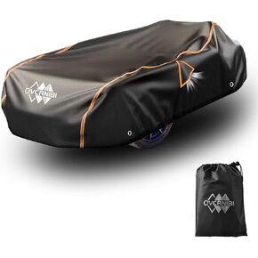[2024 Upgrade Super Windproof] OVCRNIBI Polaris Slingshot Cover,[600D Heavy Duty Waterproof Oxford Fabric] with Reflective Strips and Air Vents for Slingshot Accessories