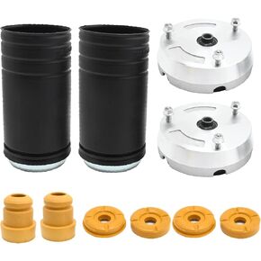 31336788776 Front Strut Shock Mount Kit, Upper Lower Support and Bump Stops Replacement for BMW X5 2007-2009 X6 2008-2009 X5 XDrive48i 2010, Replaces 31336774738 31336776391